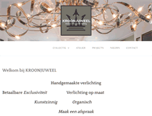 Tablet Screenshot of kroonjuweel.com